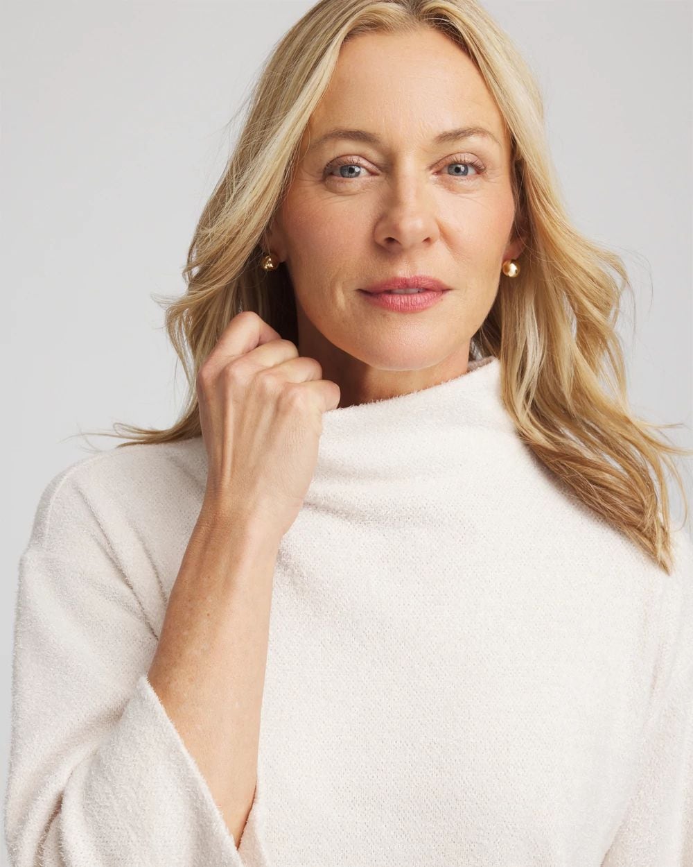 Jacquard Cozy Turtleneck