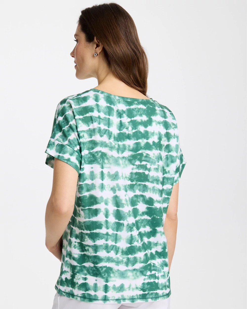 Zenergy® Tie-Dye Scoop-Neck Tee