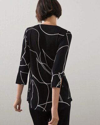 Travelers Classic Abstract Print Tunic