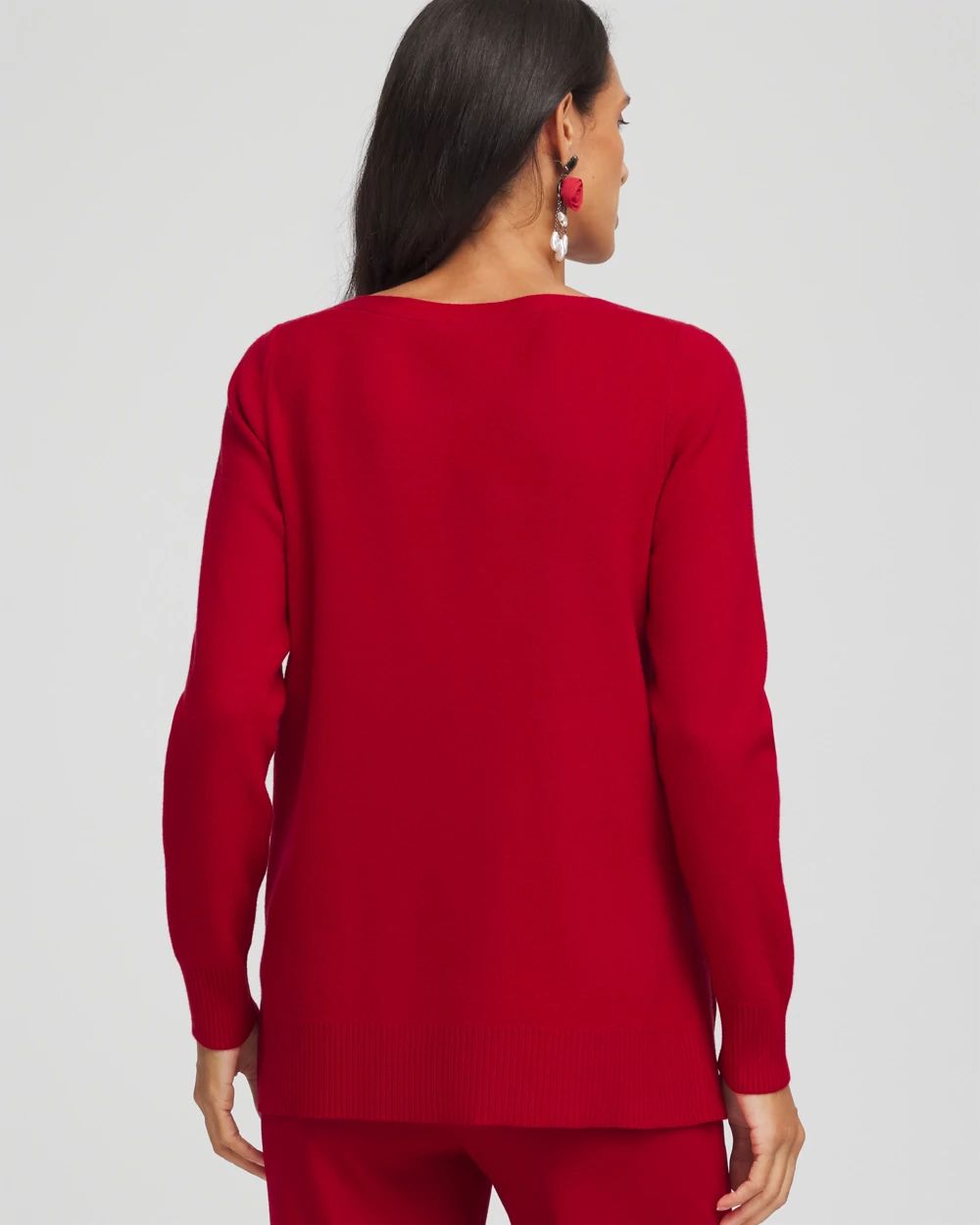 Ella Button Tunic Sweater