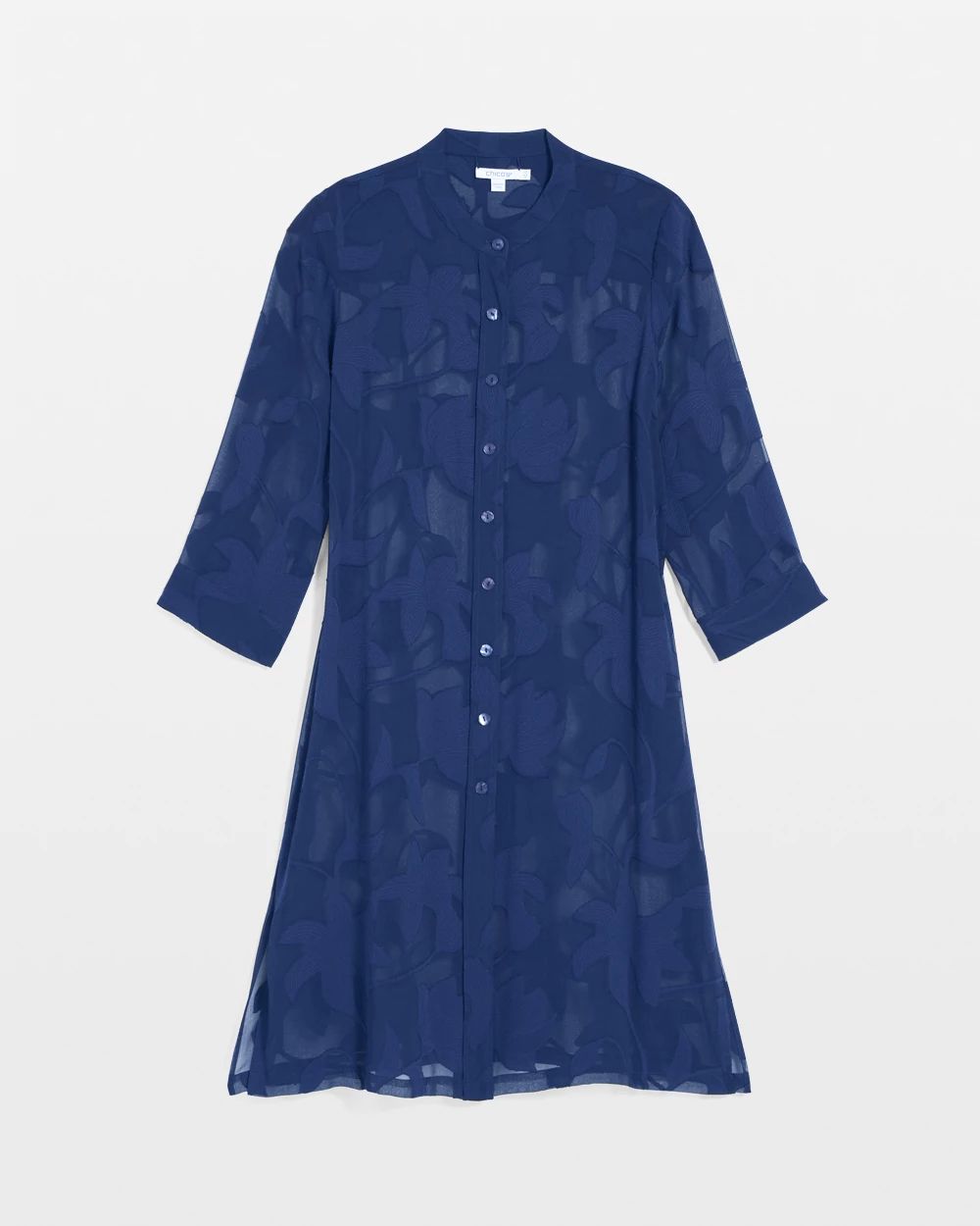 Travelers™ Collection Sheer Jacquard Topper