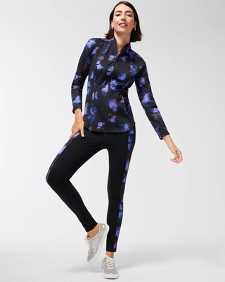 Zenergy Floral Side Panel Leggings