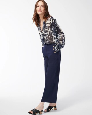 Juliet Button Cropped Pants click to view larger image.