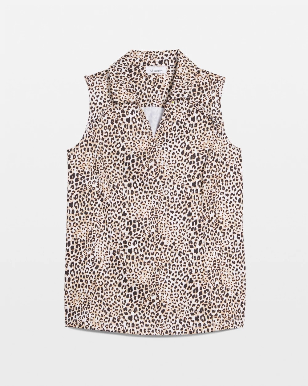 Zenergy® UPF Sleeveless Ruffle Polo