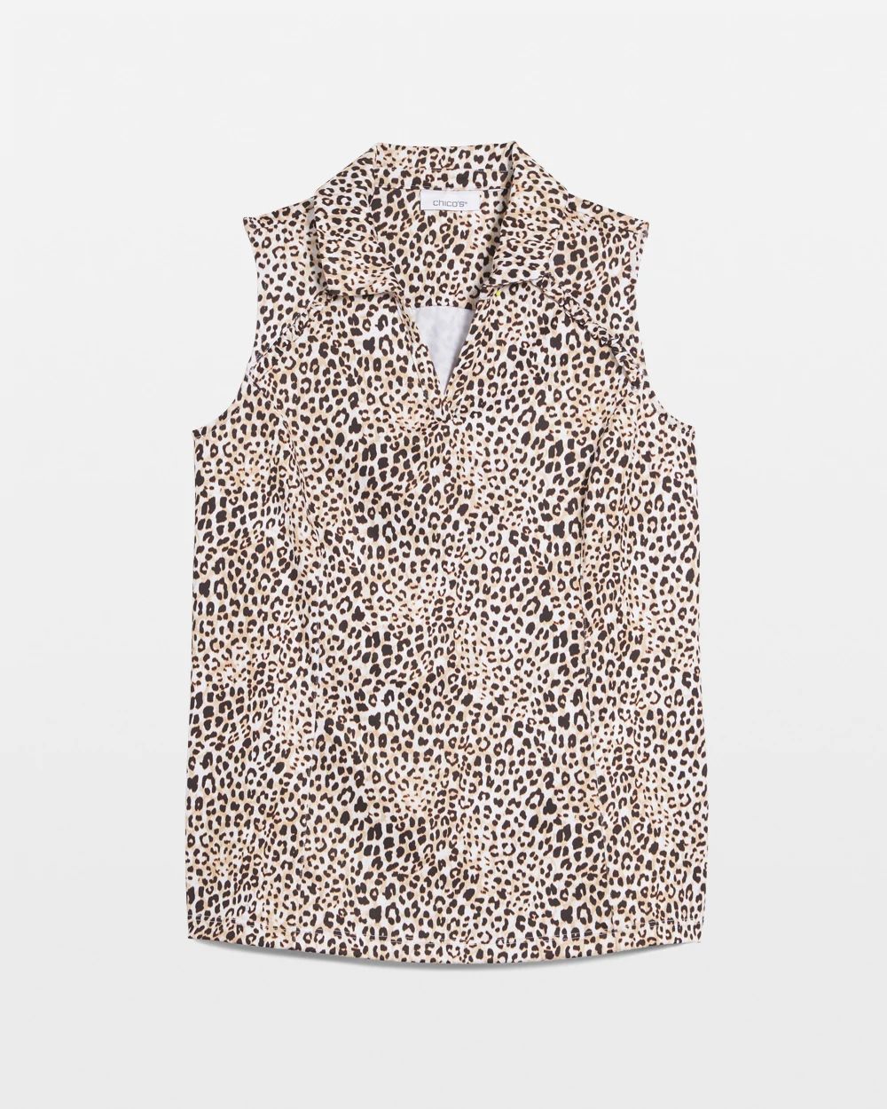 Zenergy® UPF Sleeveless Ruffle Polo