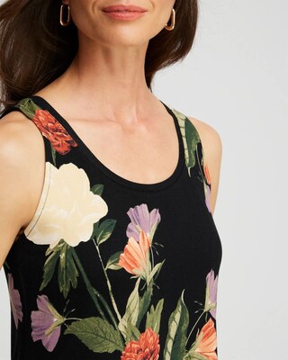 Touch of Cool™ Floral Polished Tank