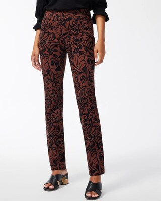 Brigitte Scroll Print Pants