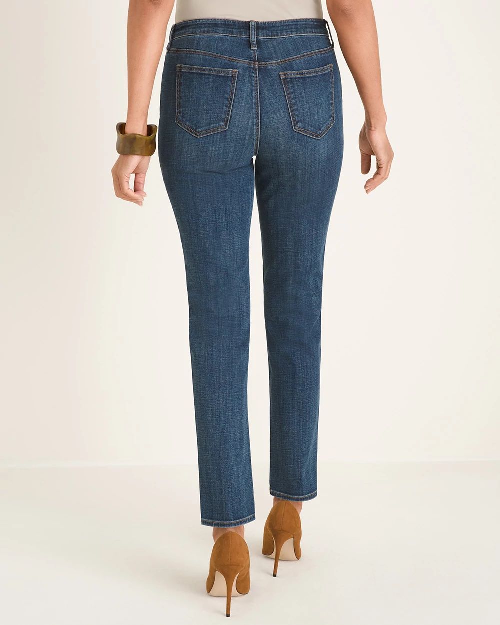 So Slimming Girlfriend Ankle Jeans