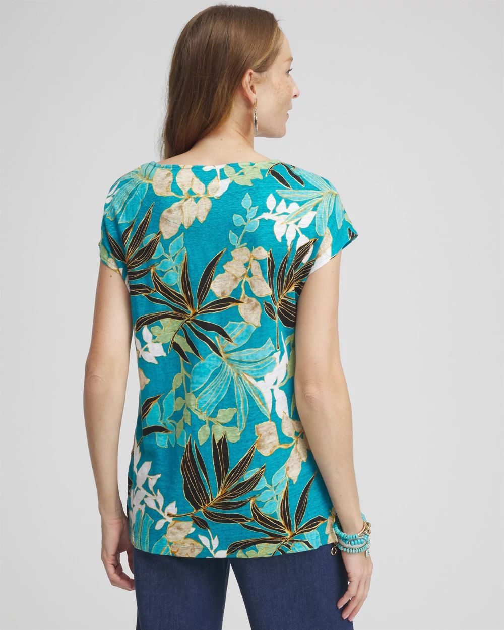 Palms Linen Tunic