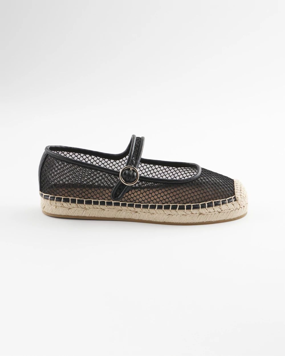 Eliana Mesh Mary Jane Espadrille