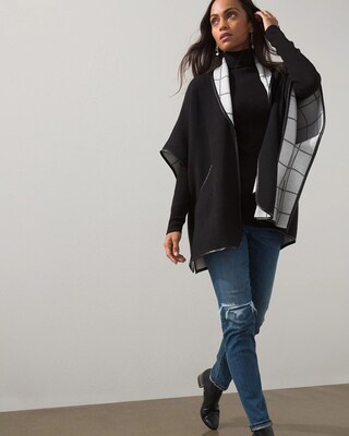 Double Knit Sweater Ruana