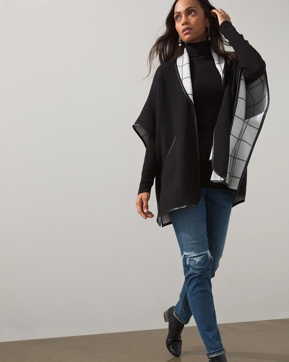 Double Knit Sweater Ruana