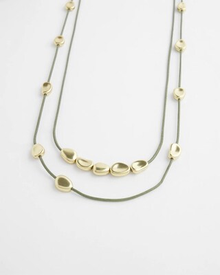 Convertible Double Strand Necklace click to view larger image.