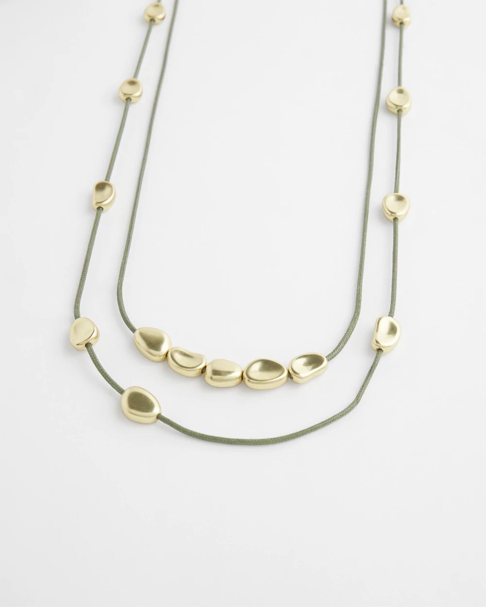 Convertible Double Strand Necklace click to view larger image.