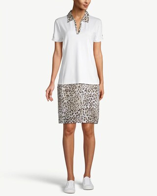 Zenergy Neema Animal-Print Skort
