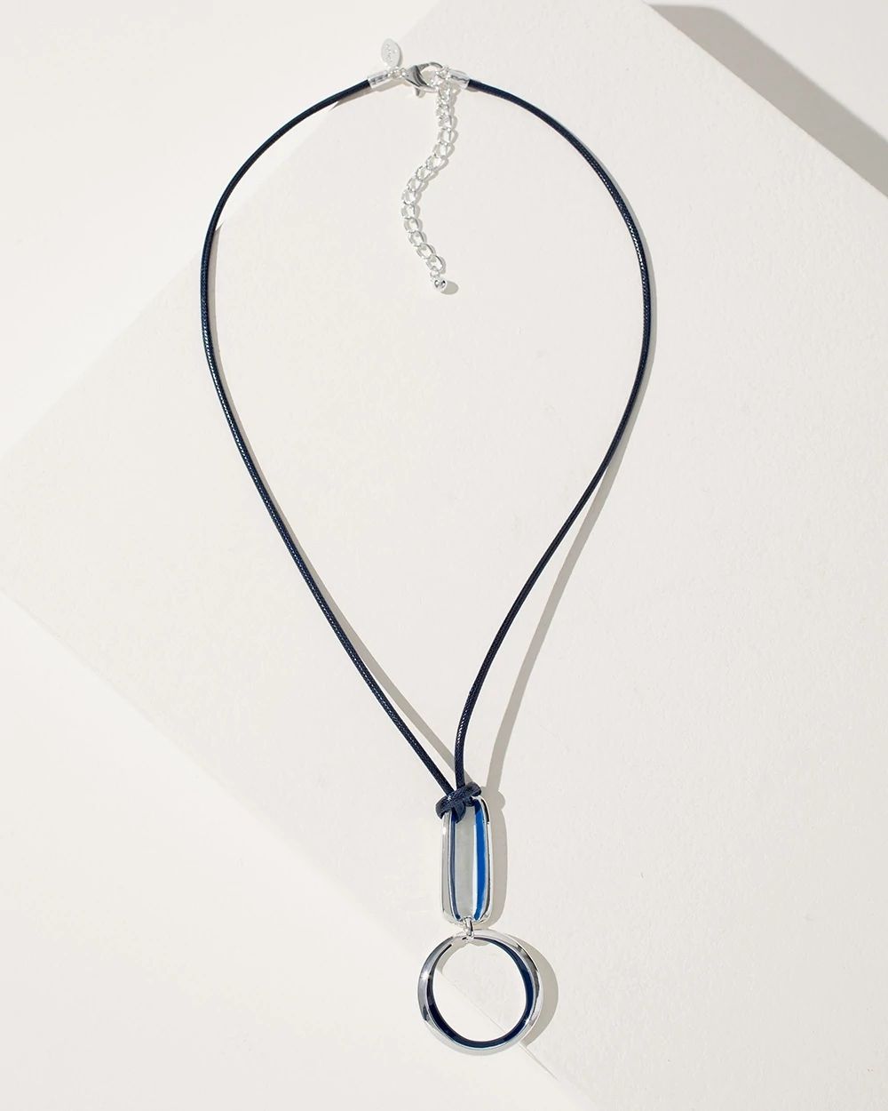 Adjustable Long Pendant Necklace