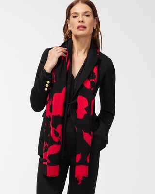 Floral Oblong Scarf