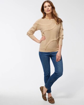 Fringe Pullover Sweater