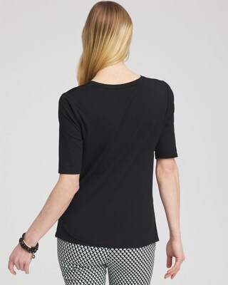 Draped Front Tee click to view larger image.