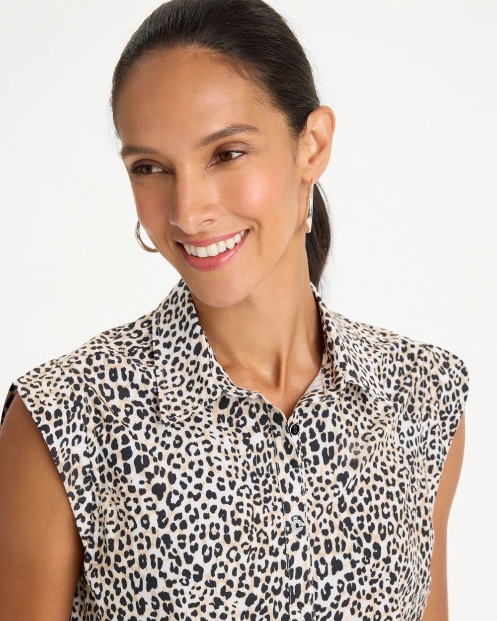 Zenergy® UPF Animal Print Tank click to view larger image.