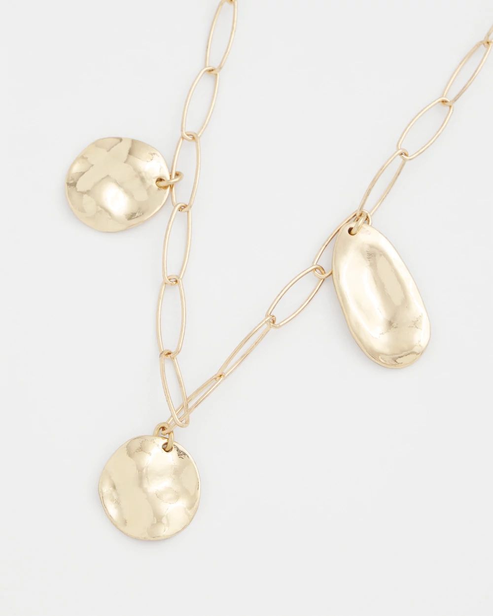 Chico's Originals Nomadic Charms Single Strand Necklace