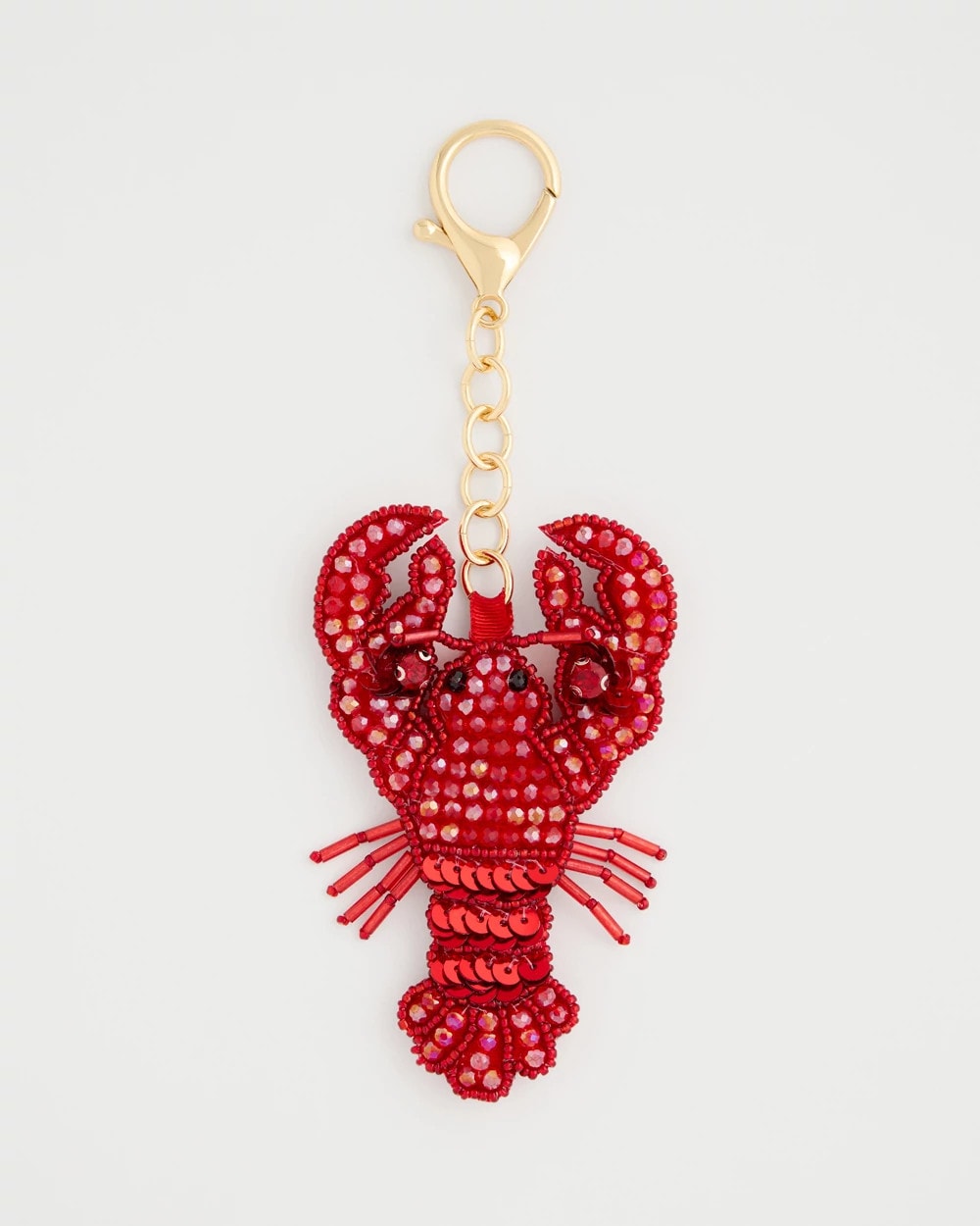 Americana Lobster Bag Charm Key Chain
