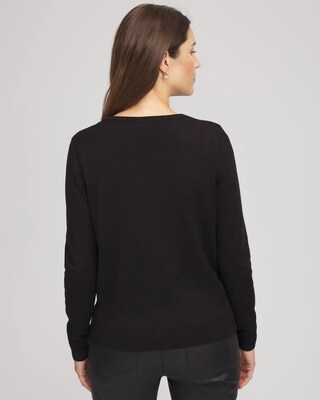 Crewneck Cardigan click to view larger image.