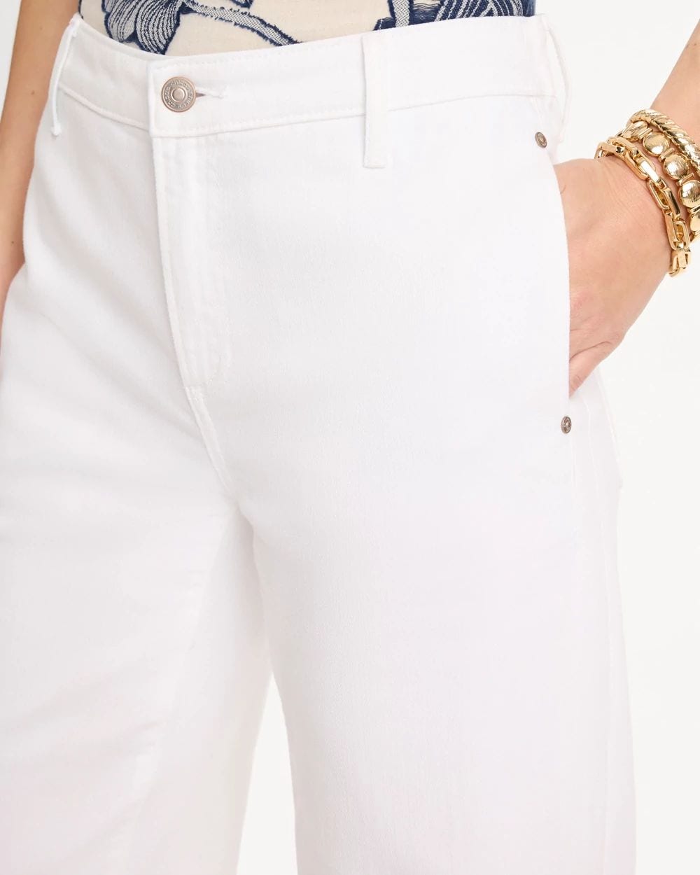 Straight Crop Trouser Jeans click to view larger image.