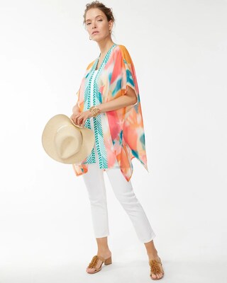 Sheer Mid Length Ruana