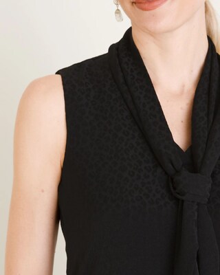 Tie-Neck Maxi Dress