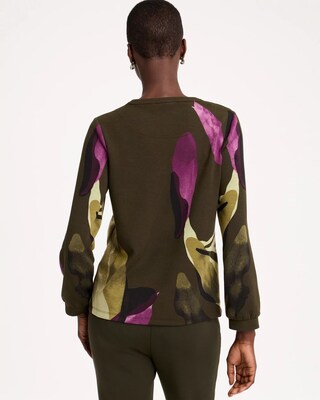 Zenergy® Soft Printed Long-Sleeve Top click to view larger image.