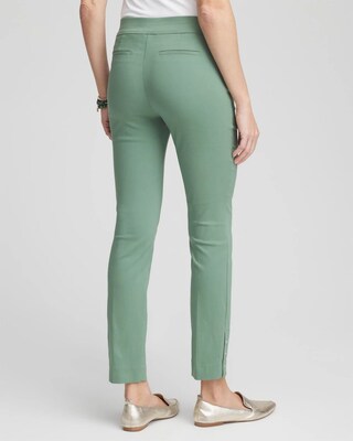 Brigitte™ Pull-On Slim Rivet Ankle Pants click to view larger image.