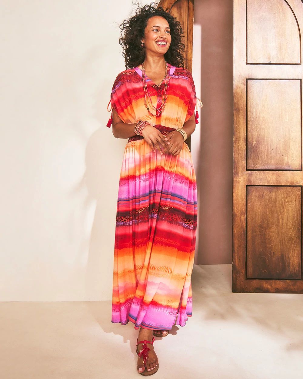 Rio Sunset Maxi Dress